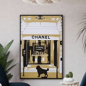 H002 アートポスター インテリア CHANEL おしゃれ アート ポスター