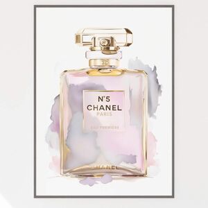 H088 アートポスター CHANEL シャネル 香水 ピンク インテリア