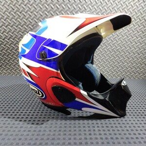 Arai mx-3 artco DESIGN 59-60cm アライ モトクロス オフロード フルフェイス ヘルメット M〜Lサイズ