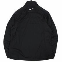 R210 新品 ナイキ ゴルフ レペル ハーフジップ ブルゾン ジャケット (サイズ:2XL) NIKE GOLF ゴルフウェア ブラック 春秋_画像2