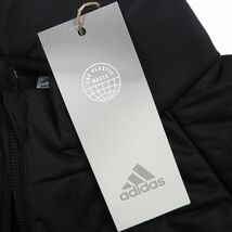 R206 新品 定価2万 アディダス ゴルフ 中綿 ダブルジップ ジャケット ブルゾン (サイズ:XL) adidas GOLF 軽量 ゴルフウェア 黒_画像10