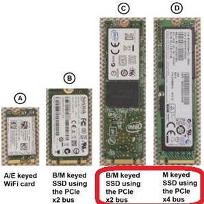 256GB M.2 SSD Type 2230 B/MKey Nvme 動作確認済 ソリッドステートドライブ 中古 安い t- dg-132の画像3