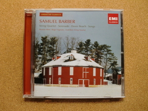 ＊【CD】Eric Cutler（バリトン）／Samuel Barber String Quartet・Serenade・Dover Beach・Songs（50999 6 95232 2 9）（輸入盤）