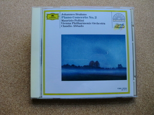 ＊【CD】クラウディオ・アバド指揮／ブラームス ピアノ協奏曲 第2番（F28G22024）（日本盤）