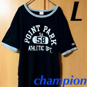 Champion チャンピオン Tシャツ　カレッジTシャツ サイズL