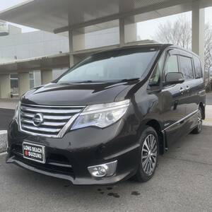 Все, что вам нужно сделать! 2015 Nissan Serena Hws S Hybrid A Safety Pack/Amergency Trabrame/Power Sura/Alpine Flip/Full Equipment