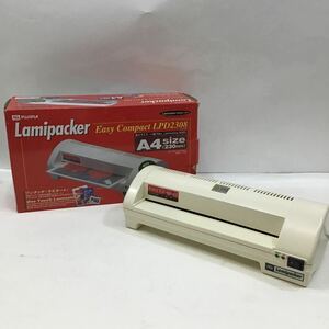 （C8）【同梱可】【1円スタート】フジプラ ラミパッカー イージーコンパクト シリーズ ラミネーター A4サイズ 店舗用品 事務 