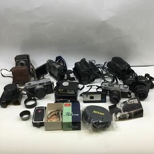 （C8）【同梱可】フィルムカメラ ビデオカメラ まとめ Canon MINOLTA SONY RICOH TOSHIBA RIKEN Kodak アクセサリー フラッシュ 