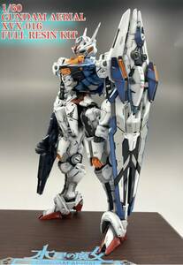 1/60 AERIAL XVX-016 改修塗装済み完成品 エアリアル 水星の魔女 PG フルガレージキット