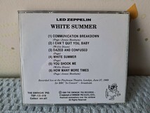 LED ZEPPELIN /WHITE SUMMER レッド・ツェッペリン 1969年 ロンドン ライヴアルバム_画像2