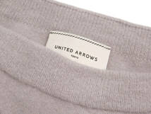 ユナイテッドアローズ UNITED ARROWS 上質 ウール100％ プルオーバー_画像4