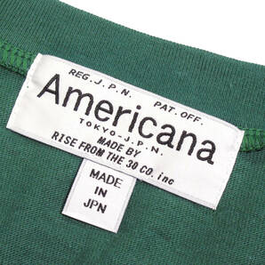 アメリカーナ AMERICANA キレイ色 フロントロゴ カットソー Tシャツ の画像5