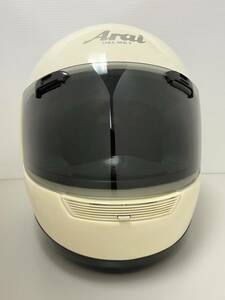 中古　アライ・ヘルメット／Arai helmet／GIGAシリーズ／ギガ／レプリカ・ヘルメット／白／サイズ L