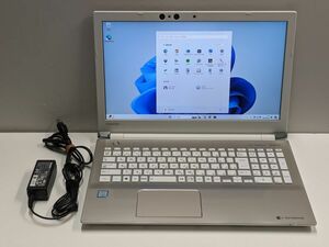 【中古】【美品】TOSHIBA dynabook T75/GG PT75TGGP-BEA2 SSD換装 Windows11クリーンインストール