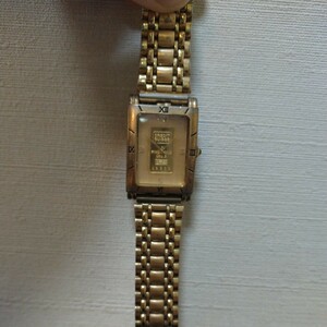 CREDIT SUISSE クレディスイス インゴット FINE GOLD 999.9 ゴールド文字盤 クオーツ 腕時計　64404　金　貴金属
