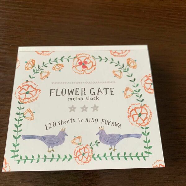 AikoFukawaブロックメモ　FLOWER GATE