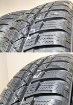 FALKEN ファルケン 175/70R14 84S HS449 EUROWINTER 冬タイヤ スタッドレスタイヤ 2本セット [ W2777 ] 中古タイヤ_画像3