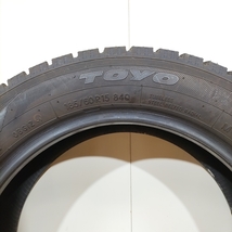 TOYO TIRES トーヨー 185/60R15 84Q OBSERVE GARIT GIZ 冬タイヤ スタッドレスタイヤ 4本セット [ W2707 ] 中古タイヤ_画像7