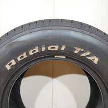 BFGoodrich 275/60R15 107S Radial T/A M+S ホワイトレター 夏タイヤ サマータイヤ 2本セット [ A3432K ] 【中古タイヤ】_画像6