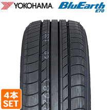【2023年製】 YOKOHAMA 205/55R17 91V BluEarth E70NZ ブルーアース ヨコハマタイヤ サマータイヤ 夏タイヤ ノーマルタイヤ 4本セット_画像1