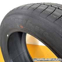 【2023年製】 YOKOHAMA 205/55R17 91V BluEarth E70NZ ブルーアース ヨコハマタイヤ サマータイヤ 夏タイヤ ノーマルタイヤ 4本セット_画像5