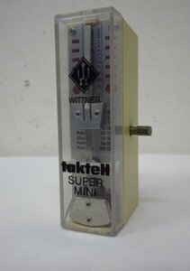 4240 Wittner Taktell Super Mini ウィットナー メトロノーム タクテル スーパーミニ