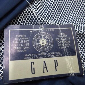 s4265 新品タグ付き使用保管品 GAP CLASSIC ギャップクラッシック ナイロンジャケット コーチジャケット Mサイズ の画像8