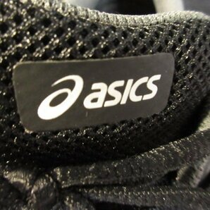 y4845 美品 ASICS スニーカー GEL-ZARACA5 T6G3N  ブラック サイズ27.5cm アシックス の画像10