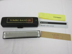 a4855 TOMBO/ dragonfly TOMBO BAND21 harmonica dragonfly band . sound harmonica C 3121 present condition delivery 