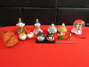 Art hand Auction 6398 Kleine Hina-Puppen, Daruma-förmig, Schneekugel, Glocke, Keramik, usw. Puppenfest, Puppenfest, Dairi-sama, Jährliche Veranstaltung, japanischer Stil, Jahreszeit, Jährliche Veranstaltung, Puppenfest, Hina-Puppe