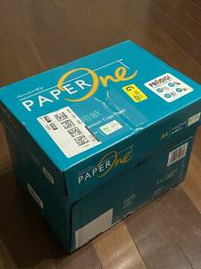 高白色コピー用紙 PaperOne コピー用紙 A4 (500枚×5冊) 2500枚 紙厚0.09mm 大量印刷向き PEFC認証 【発送元 東京都】 2,500枚