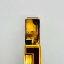 dunhill ダンヒル ライター 赤×金 14892 1円出品 高級 ブランド ガスライター ゴールド カラー 喫煙具 煙草 タバコ かっこいい おしゃれ_画像7