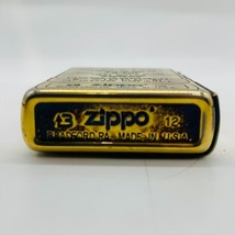 ZIPPO ジッポ ライター Side Bottom Metal 6 12 小物 煙草 タバコグッズ 喫煙 愛煙家 ブランドライター 着火OK 1円 アンティーク 14673_画像7