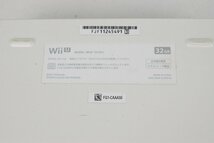 WiiU 本体 32GB ホワイト セット 通電 現状品 Nintendo 任天堂_画像3