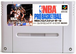 SFC NBAプロバスケットボール ソフトのみ スーパーファミコン ソフト 中古