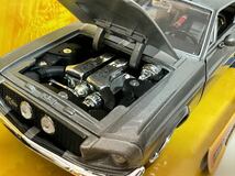 BIGTIME MUSCLE 1/24スケール ’67 SHELBY GT-500KR ガンメタ_画像7