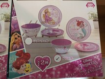 ★☆ディズニー　一番くじ　プリンセス　アナと雪の女王　ラプンツェル　アリエル　食器　お皿　お椀　4点セット★☆　新品未開封_画像3