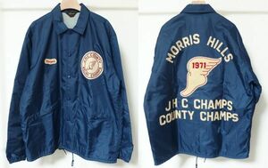 22AW WAREHOUSE ウエアハウス BODIES Lot 2170 COACH JACKET MORRIS HILLS ワッペン コーチジャケット XL