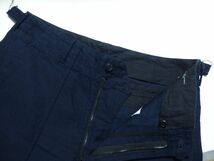 Engineered Garments エンジニアードガーメンツ Fatigue Pant Cotton Reversed Sateen ファティーグ パンツ 32 紺_画像3