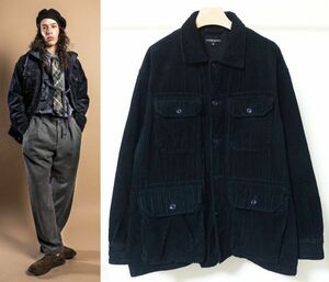 23AW Engineered Garments エンジニアードガーメンツ Suffolk Shirt Jacket Cotton 4.5W Corduroy コーデュロイ シャツ ジャケット S