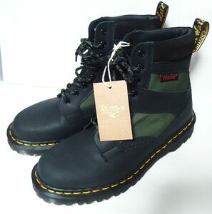Dr.Martens ドクターマーチン 1460 MADE IN ENGLAND PADDED PANEL LACE UP BOOTS Ventile ベンタイル 切替 ブーツ 8 英国製