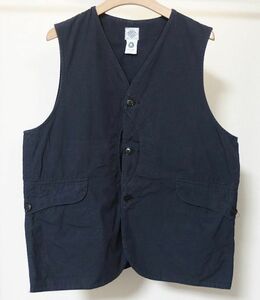 POST O'ALLS OVERALLS ポスト オーバーオールズ ROYAL TRAVELER MICRO CHECK ロイヤルトラベラー ベスト M