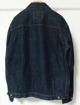 TCB jeans 旧モデル 50's Jacket 2ND TYPE デニム ジャケット Gジャン 44 サイドパネル仕様_画像2