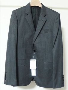 22AW JOHN LAWRENCE SULLIVAN ジョンローレンスサリバン JLS-01-09 WOOL 2BUTTON JACKET 2Bジャケット 42 灰 ★定価96800円★