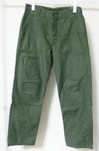 or slow orslow オアスロウ US ARMY FATIGUE PANTS ファティーグ パンツ L/3 ベイカー