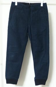 Engineered Garments エンジニアードガーメンツ Shooting Pant Moleskin モールスキン 裾リブ シューティング パンツ 32 紺