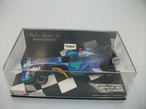 【 ミニチャンプス1/43】【現状優先】【M70】SAUBER　PETRONAS　 一応ジャンク扱　詳細不明！