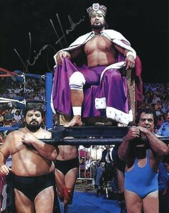 [UACCRD] King * Haku autograph autograph # ton ga.. Professional Wrestling la-/ southern sea. ..*