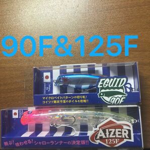 エグイド90F&アイザー125F（応募券付き）【新品未使用】※2個セット