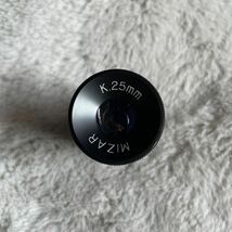 レンズ MIZAR K.25mm 0R6mm 0r.4mm_画像4